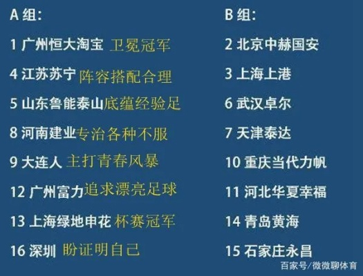 中超排名规则 详解中超联赛排名规则-第3张图片-www.211178.com_果博福布斯